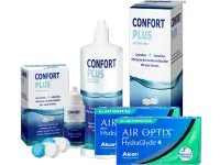 Lentes de Contato Air Optix Plus HydraGlyde for Astigmatism + Confort Plus - Packs