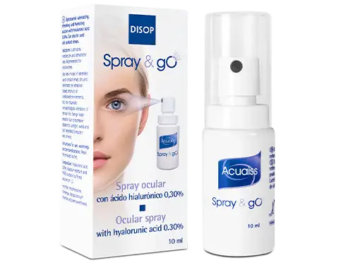 Acuaiss Spray & Go Líquido Lentes de Contacto