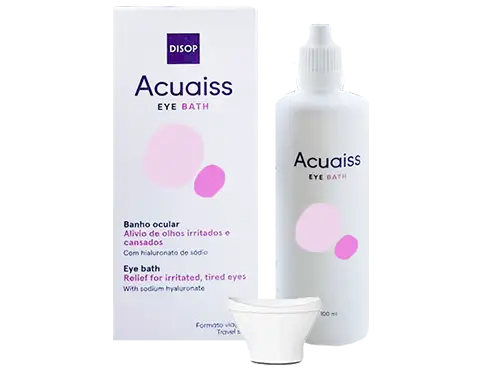 Acuaiss Banho Ocular Líquido Lentes de Contacto