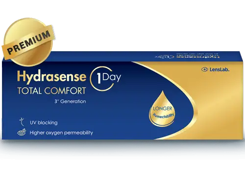 Lentes de Contacto Hydrasense 1Day Total Comfort