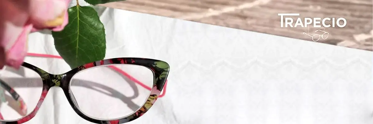 Óculos de Leitura: Trapecio Flowers