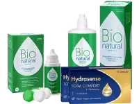 Lentes de Contato Hydrasense Total Comfort + BioNatural - Packs