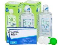 Lentes de Contato Soflens 59 + Biotrue - Packs