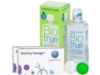 Lentes de Contato Biofinity Energys + Biotrue - Packs