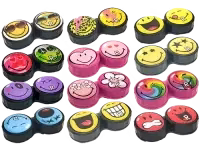Estojo Smiley World Acessório Lentes de Contacto