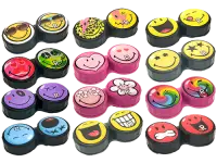 Estojo Smiley World Acessório Lentes de Contacto
